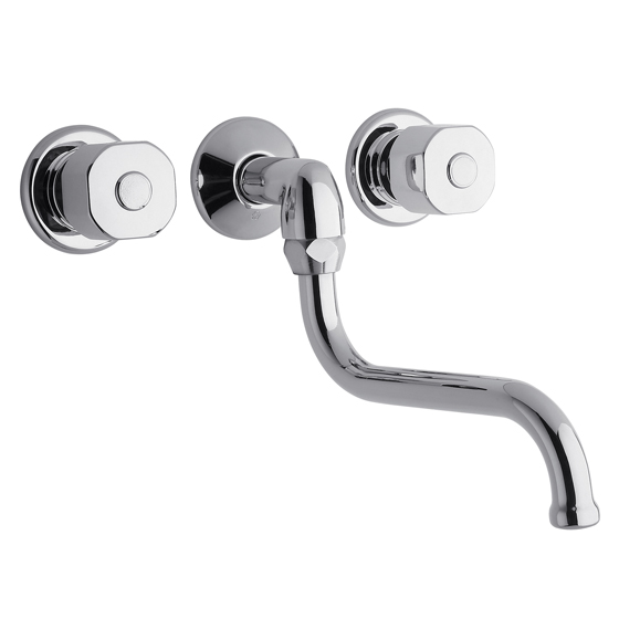 Grifo de cocina doble comando FV B1P Arizona Plus 0403/B1P cromo